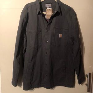 Carhartt fleece lined work jacket